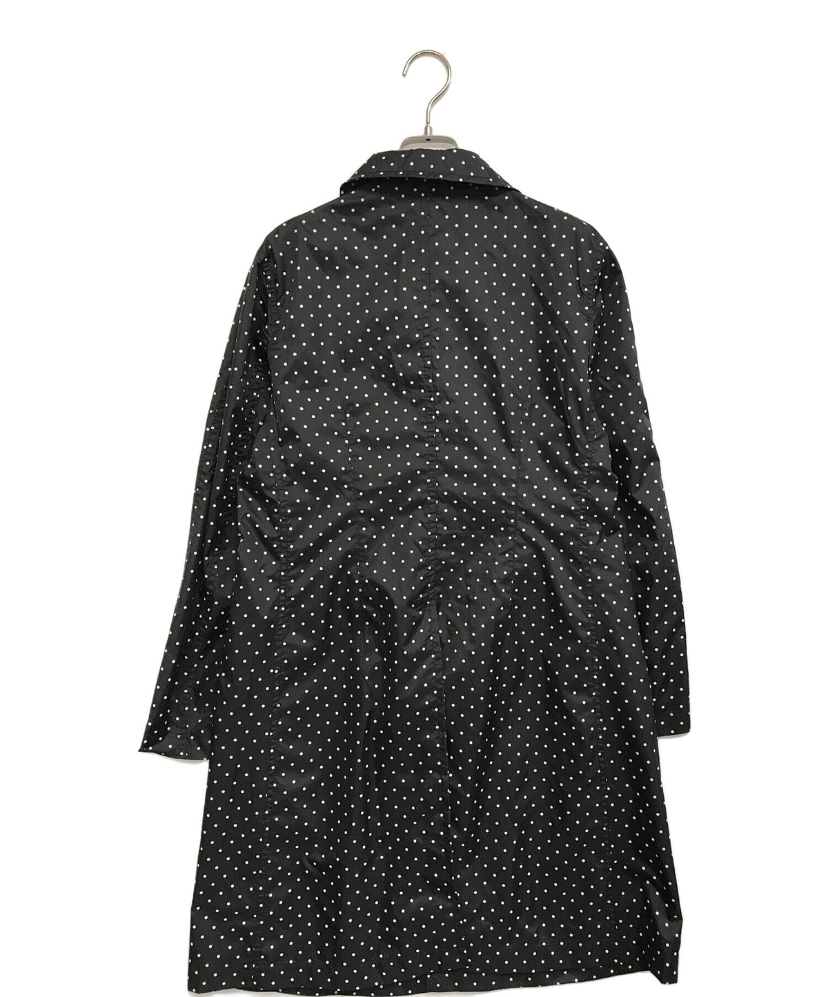 [Pre-owned] COMME des GARCONS COMME des GARCONS Round Collar Dot Stencil Collar Coat S11C004