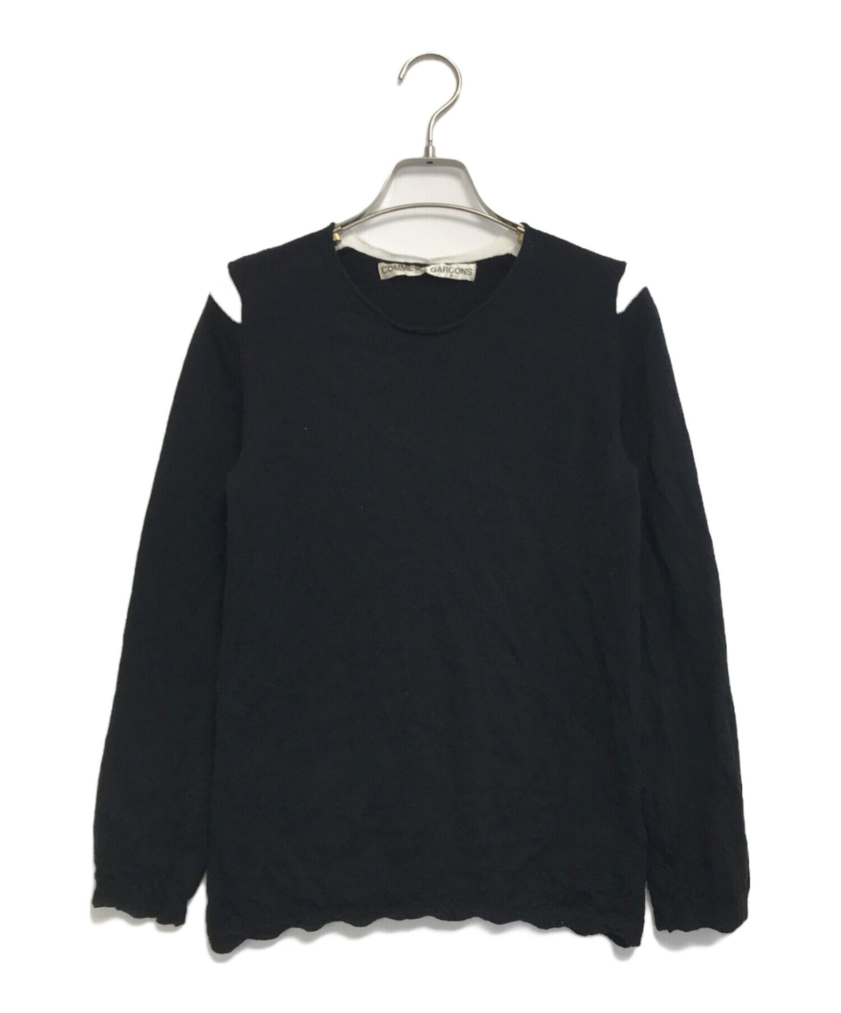 [Pre-owned] COMME des GARCONS Bicolor wool knit GC-N011