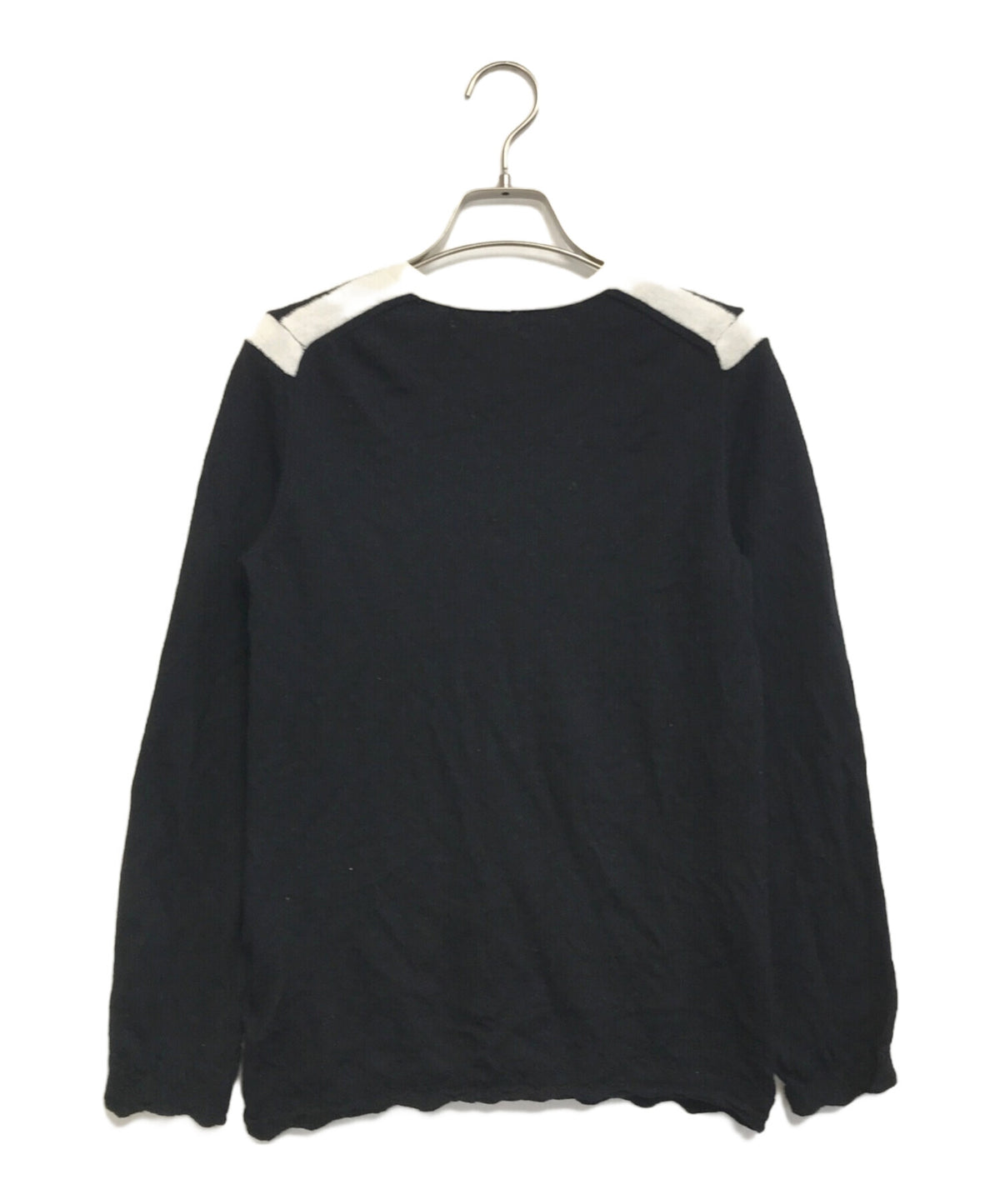 [Pre-owned] COMME des GARCONS Bicolor wool knit GC-N011