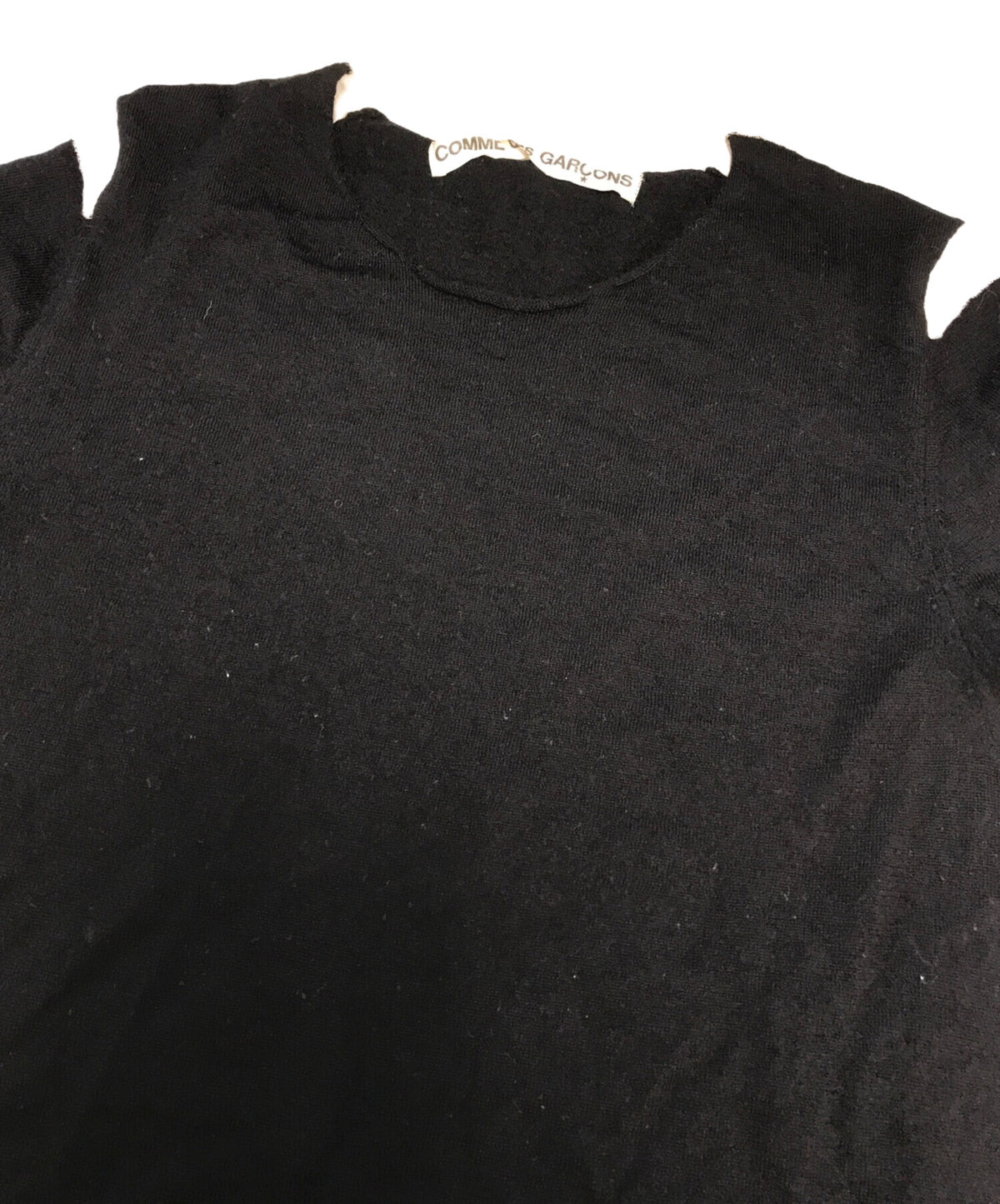 [Pre-owned] COMME des GARCONS Bicolor wool knit GC-N011