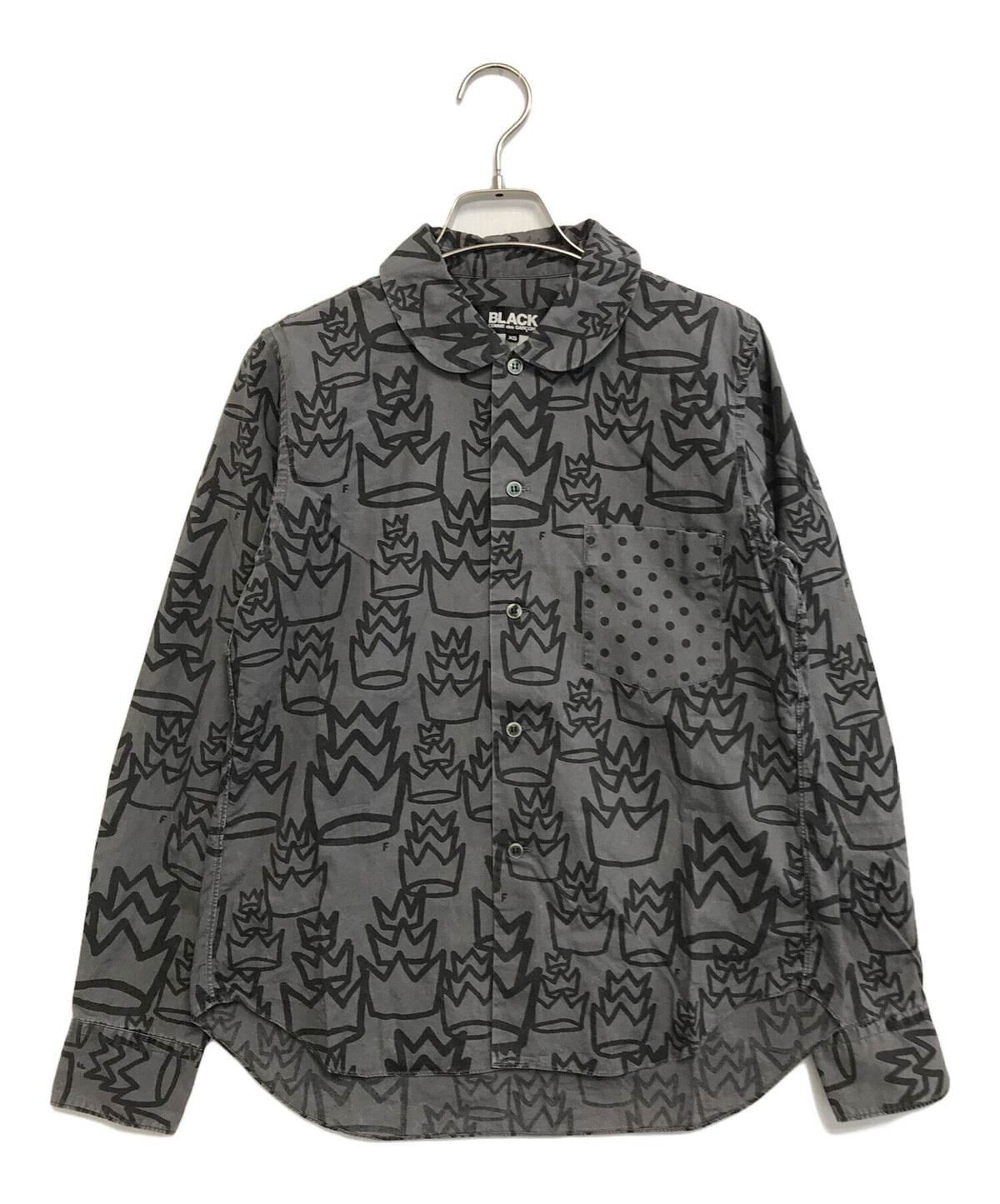[Pre-owned] BLACK COMME des GARCONS full-length shirt 1K-B002