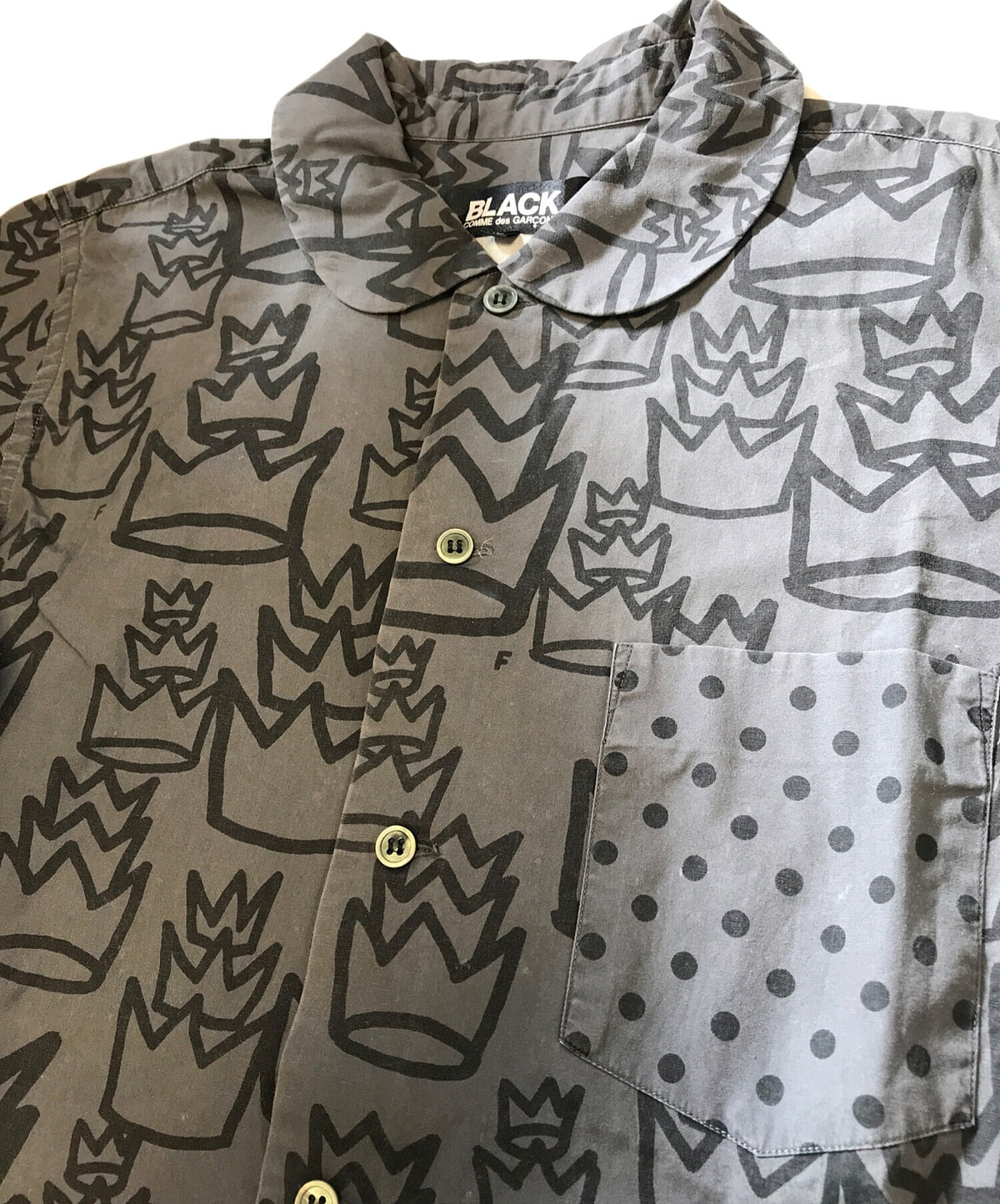 [Pre-owned] BLACK COMME des GARCONS full-length shirt 1K-B002