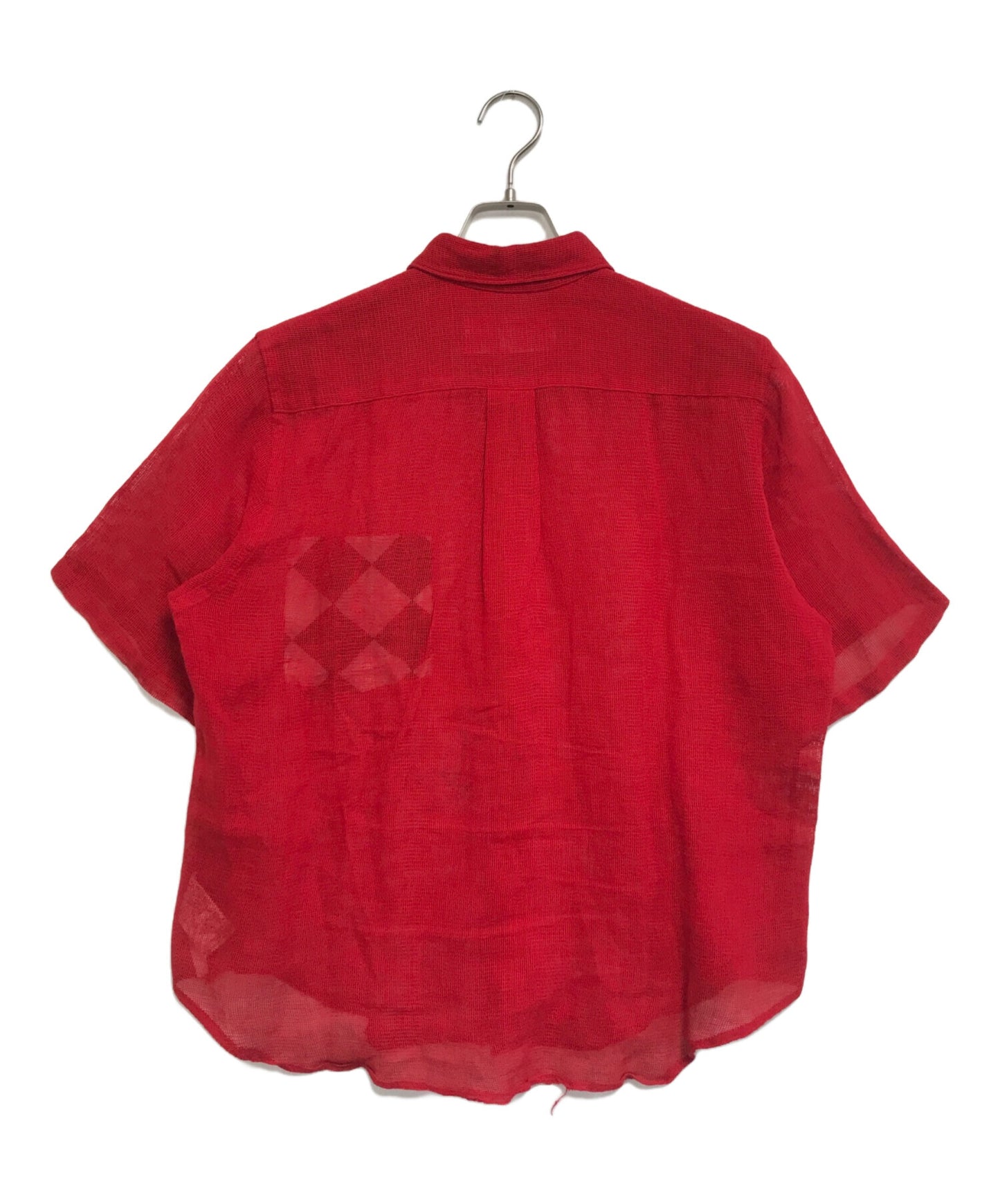 [Pre-owned] COMME des GARCONS HOMME HOMME 90's S/S linen shirt IB-100210
