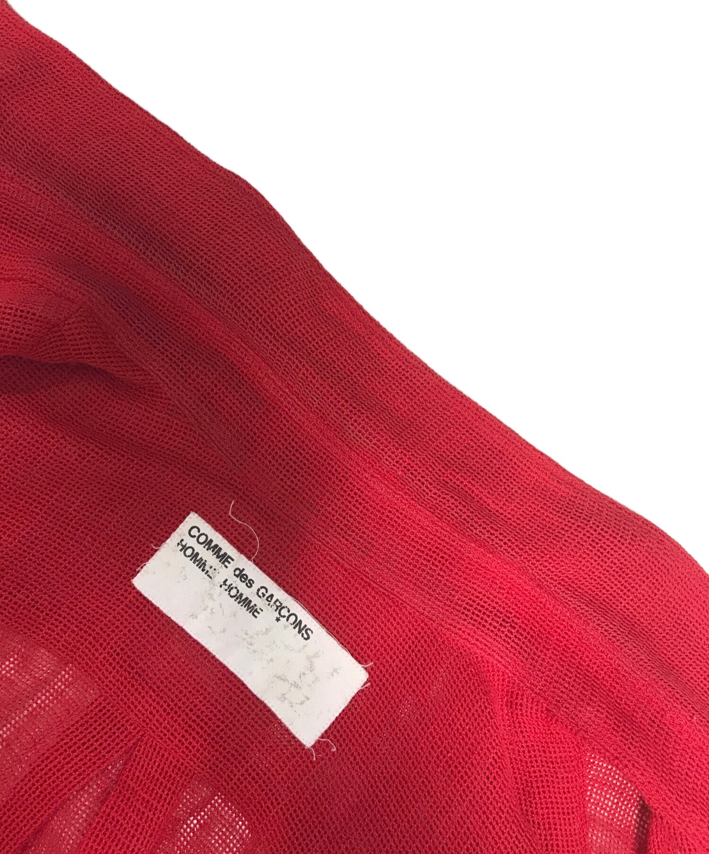 [Pre-owned] COMME des GARCONS HOMME HOMME 90's S/S linen shirt IB-100210