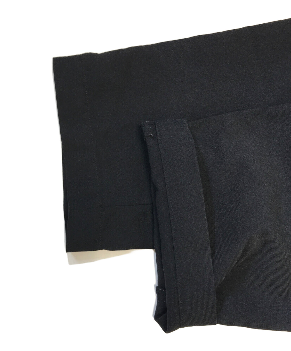 [Pre-owned] BLACK COMME des GARCONS Poly Shrink Zip Design Pants 1A-P068