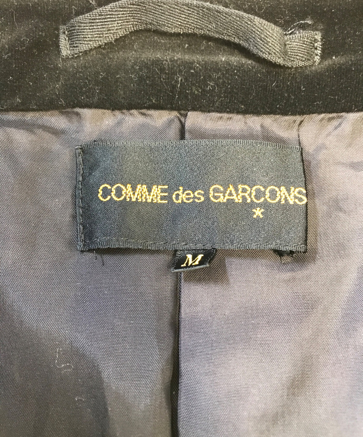 [Pre-owned] COMME des GARCONS 00's velvet jacket GC-J076