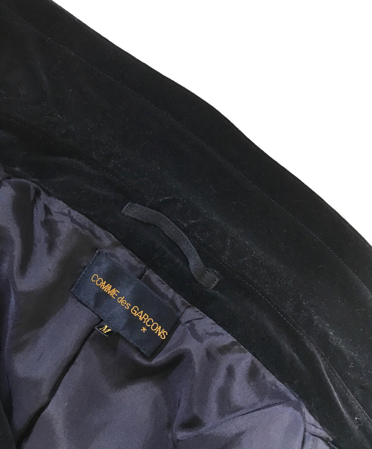[Pre-owned] COMME des GARCONS 00's velvet jacket GC-J076