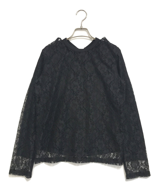 [Pre-owned] COMME des GARCONS Raschel Lace Long Sleeve Shirt RJ-T011
