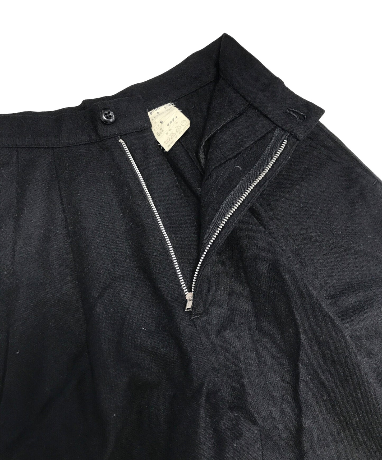 [Pre-owned] COMME des GARCONS 80's 2-tuck wool pants P-05028