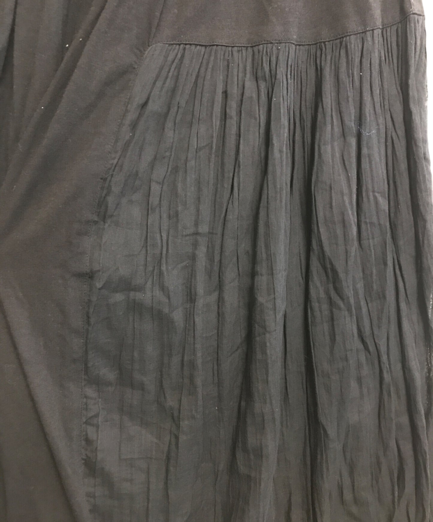 [Pre-owned] COMME des GARCONS 80's Pleated Switched Skirt GS-11009M