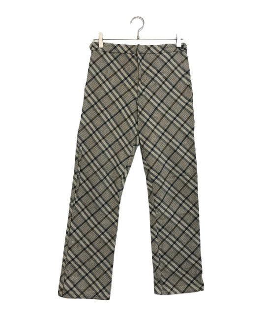 [Pre-owned] COMME des GARCONS HOMME PLUS check pants PP-04009S