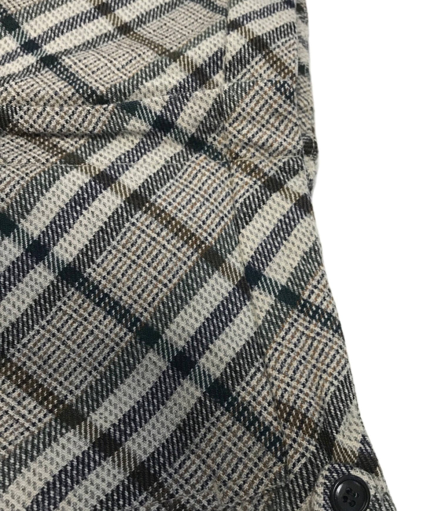 [Pre-owned] COMME des GARCONS HOMME PLUS check pants PP-04009S