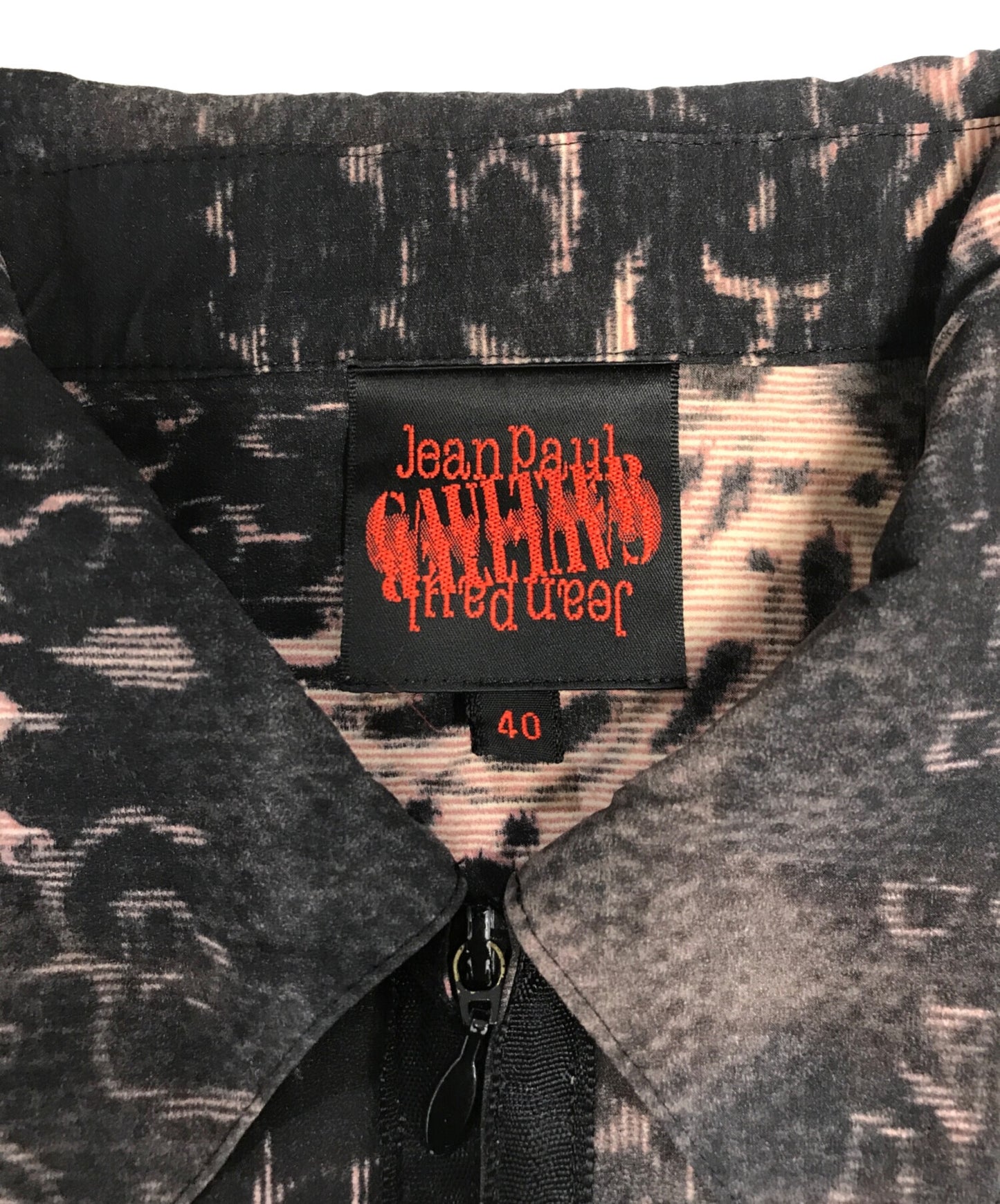 [Pre-owned] Jean Paul GAULTIER Second skin all-over zip jacket 390712