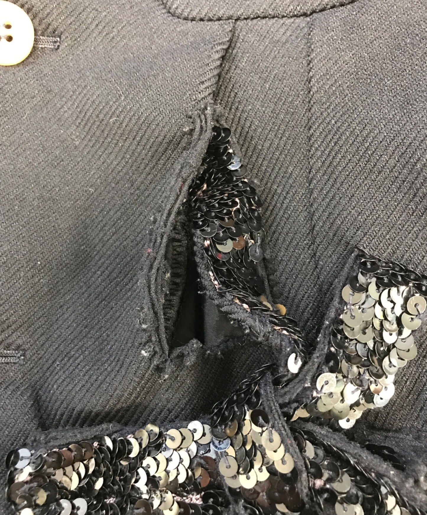 [Pre-owned] COMME des GARCONS COMME des GARCONS Sequin Design Jacket RP-J017