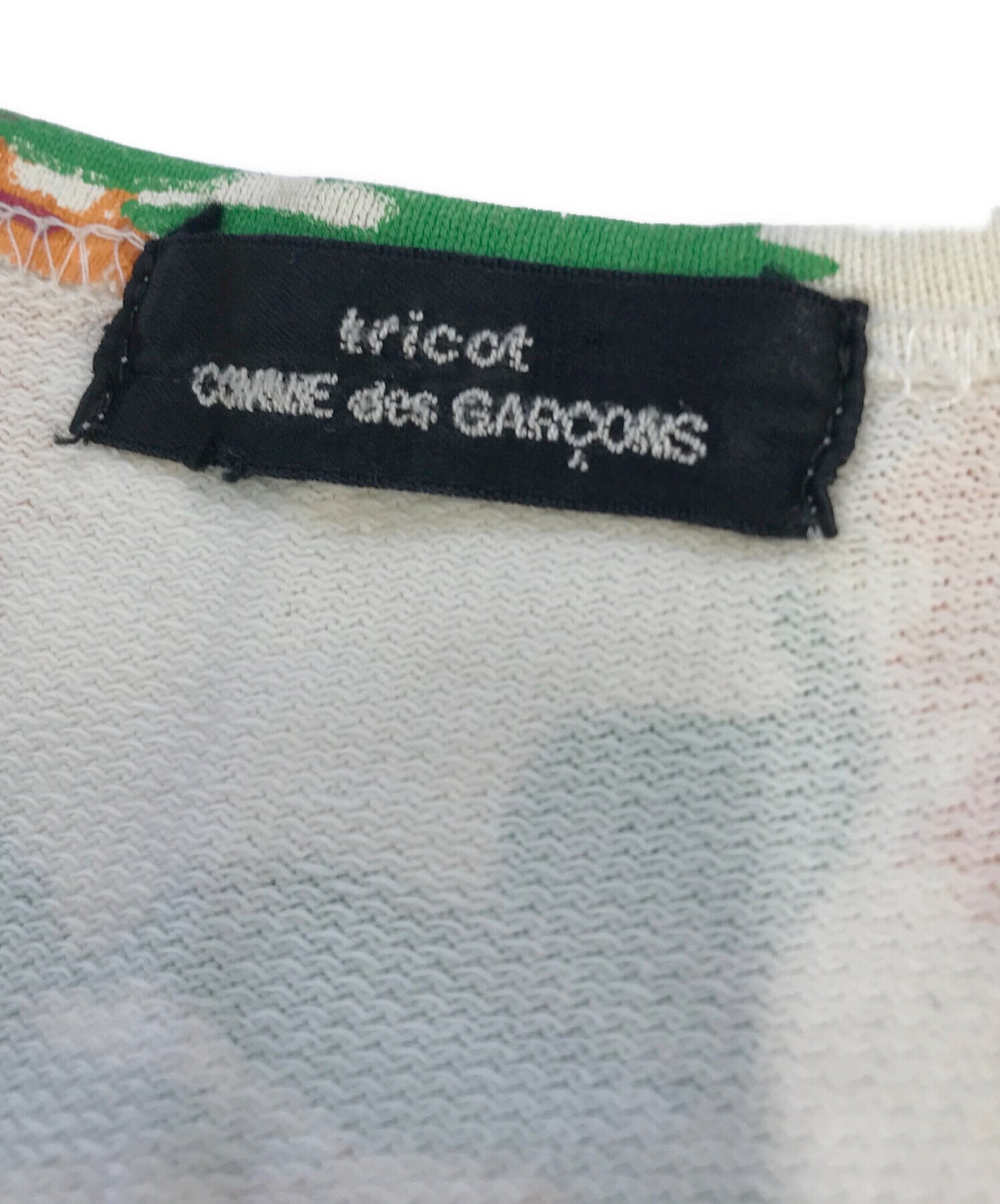 [Pre-owned] tricot COMME des GARCONS Floral Pattern Knit Cardigan