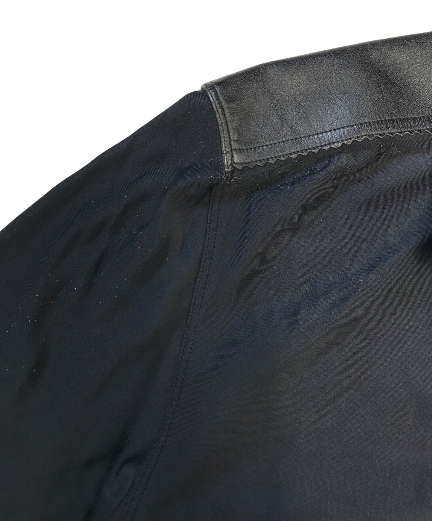 [Pre-owned] Jean Paul Gaultier homme Leather cut-out shirt