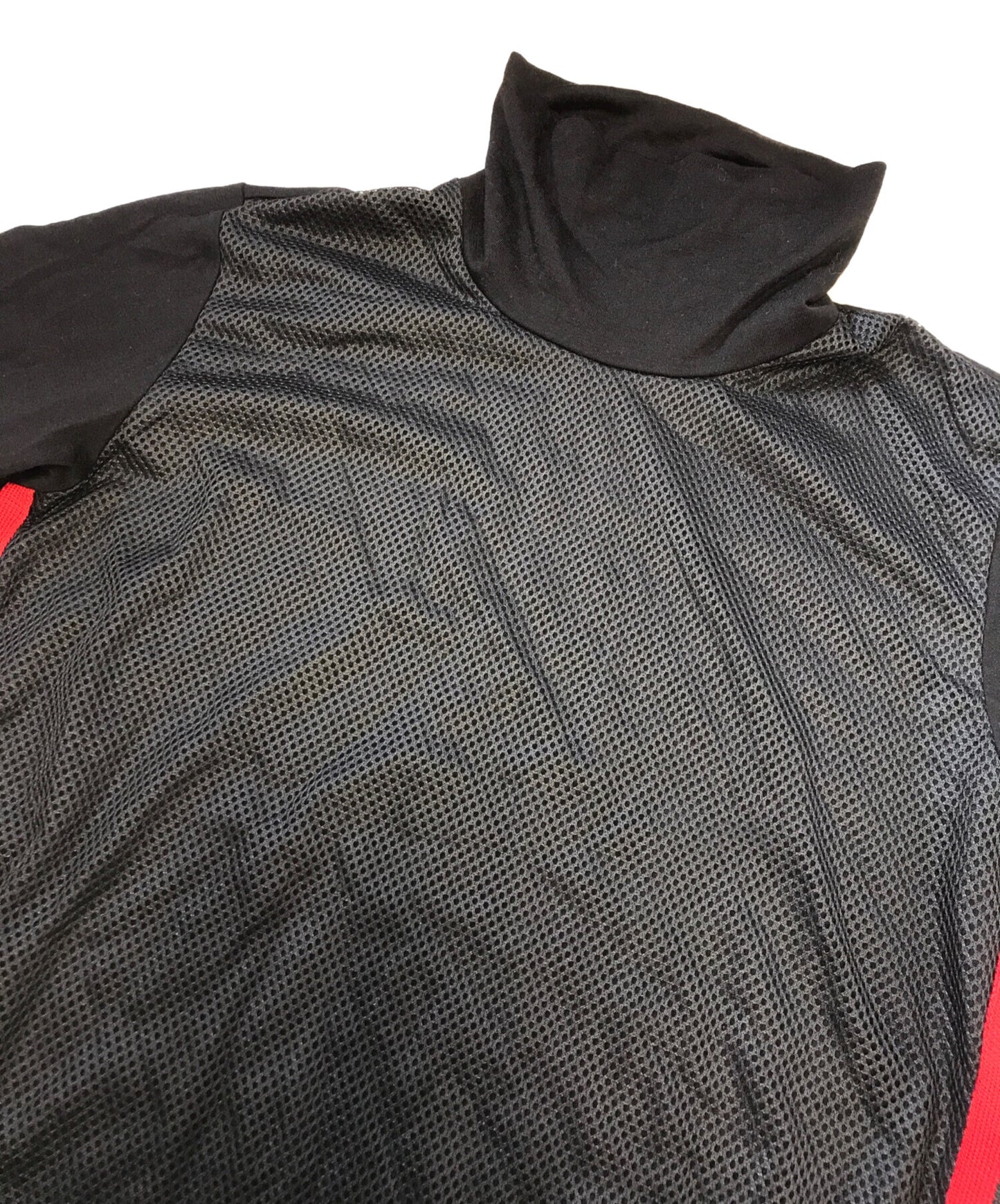 [Pre-owned] COMME des GARCONS Mesh-Switched Turtleneck Cut and Sewn GN-T073