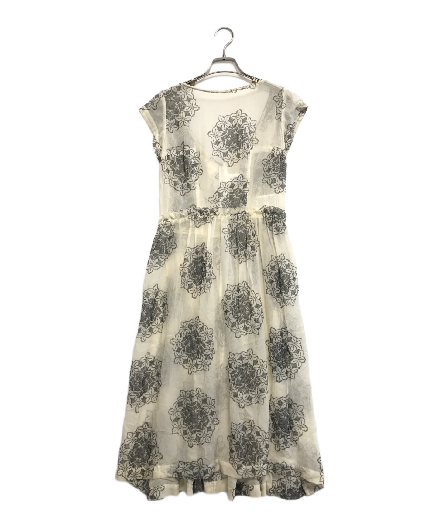 [Pre-owned] COMME des GARCONS COMME des GARCONS Sleeveless Floral Pattern Dress S9OP07