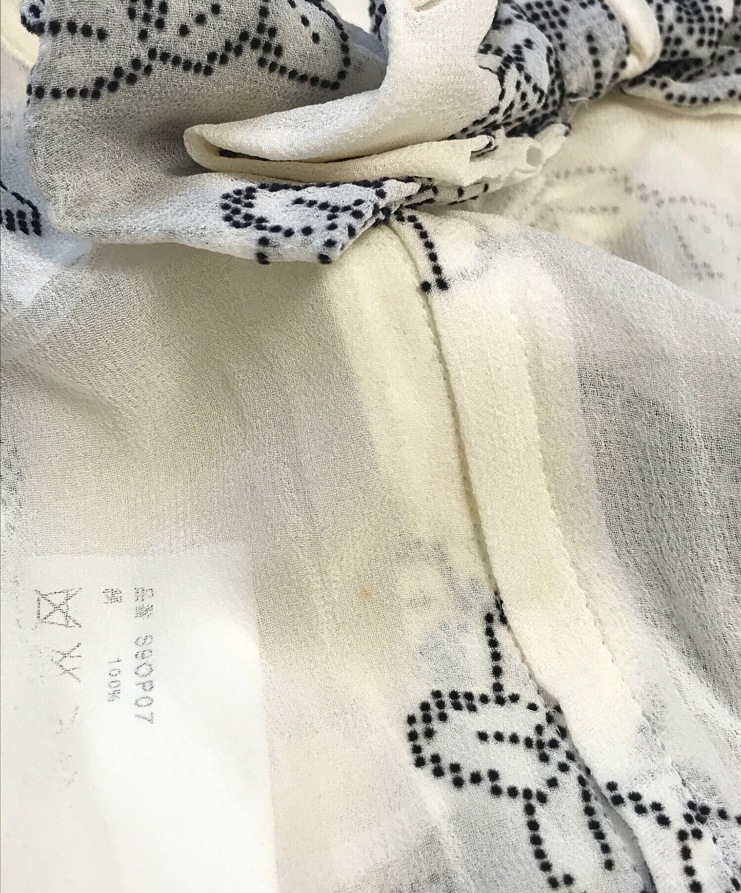 [Pre-owned] COMME des GARCONS COMME des GARCONS Sleeveless Floral Pattern Dress S9OP07