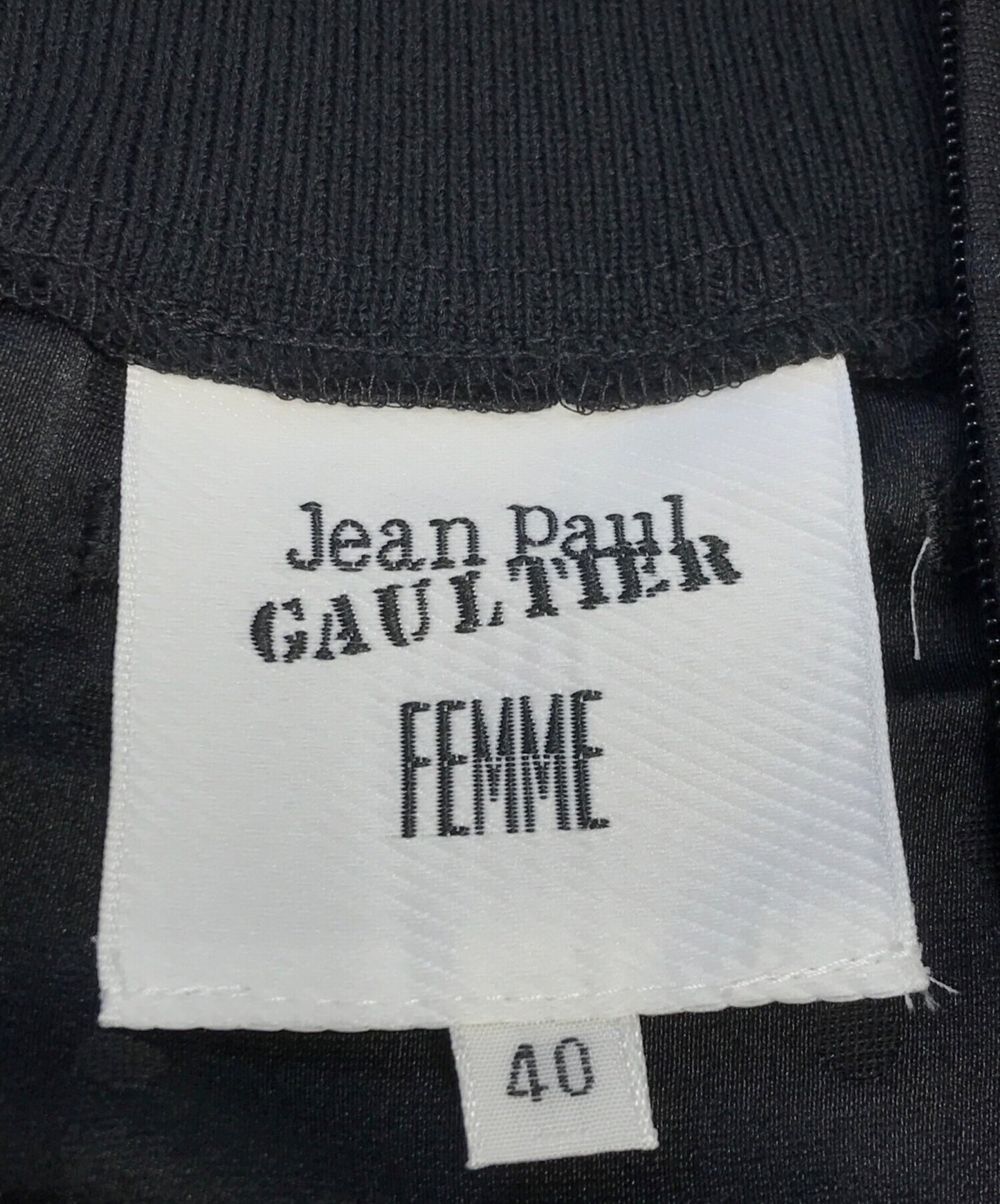 [Pre-owned] Jean Paul Gaultier FEMME Dot Pattern Zip-Up Jacket