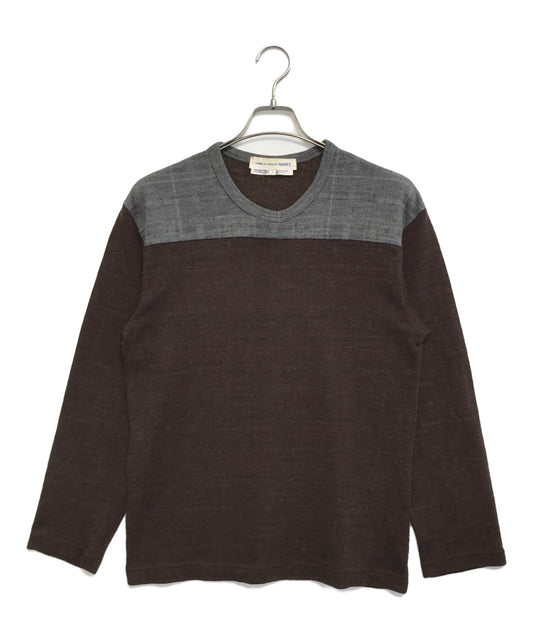 [Pre-owned] COMME des GARCONS SHIRT bicolor knit
