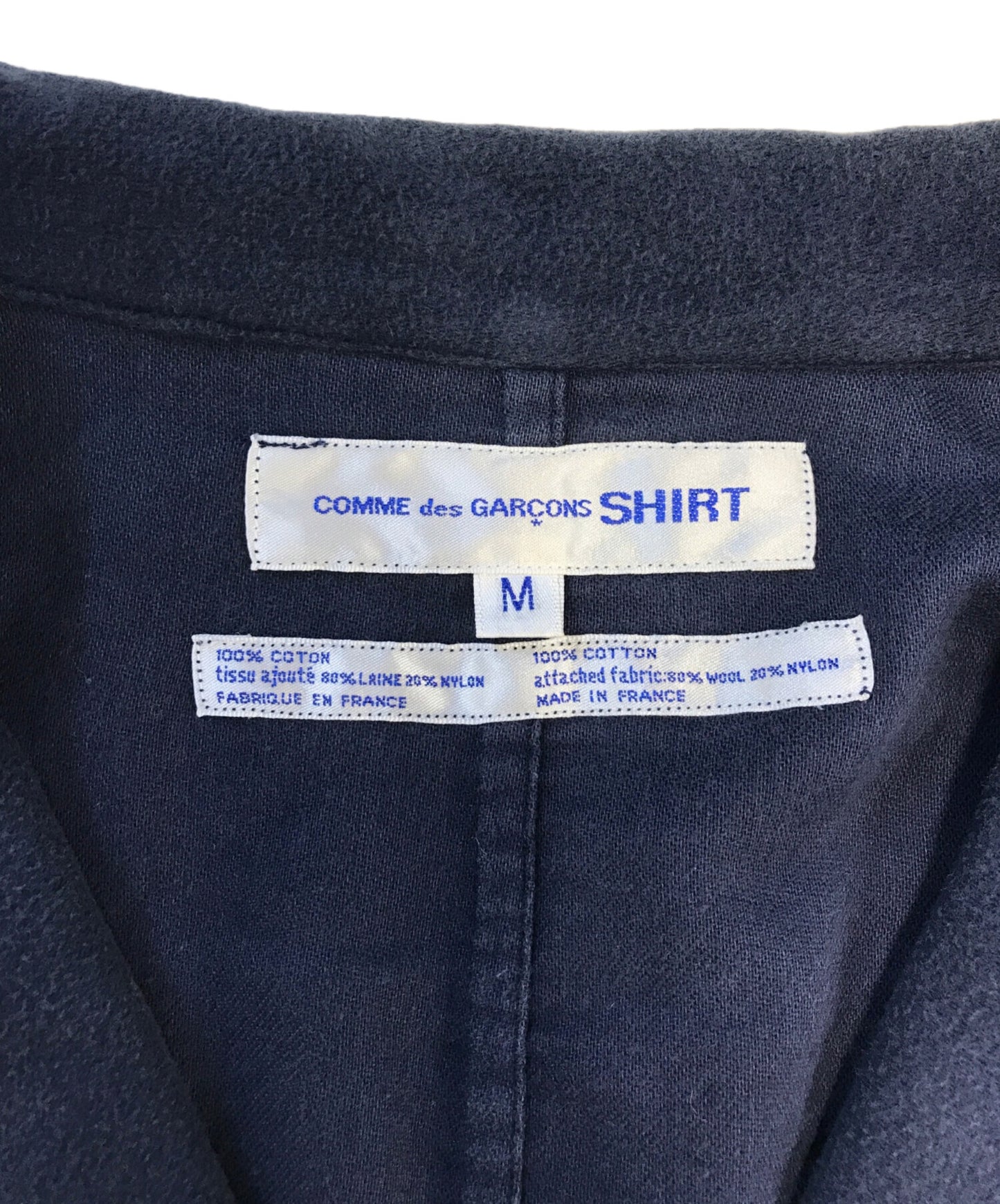 [Pre-owned] COMME des GARCONS SHIRT 3B jacket with different material switching
