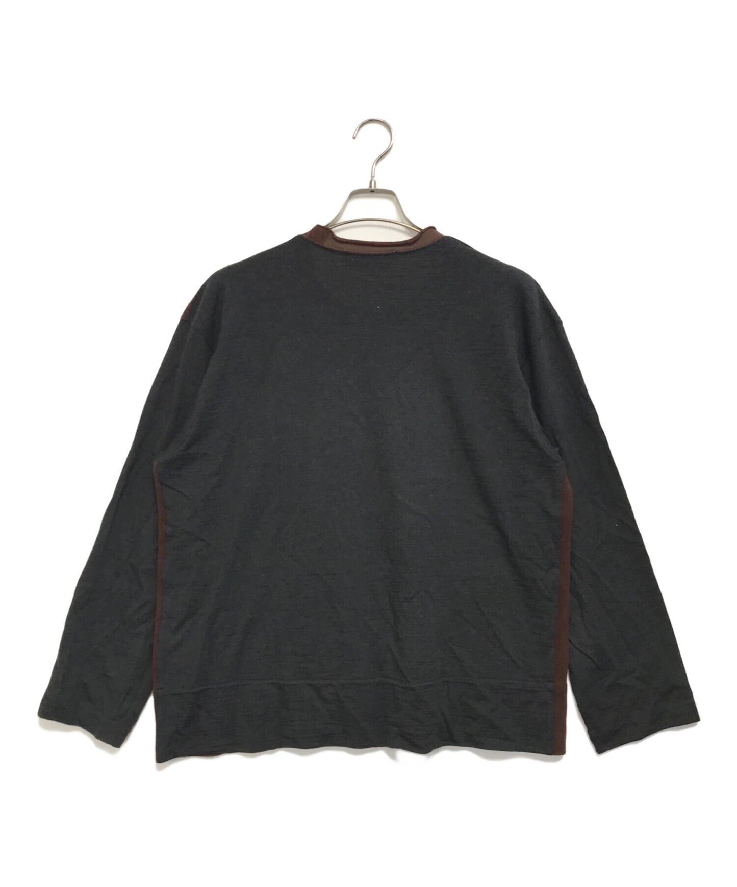 [Pre-owned] COMME des GARCONS SHIRT Roll-neck knit with a different material switch