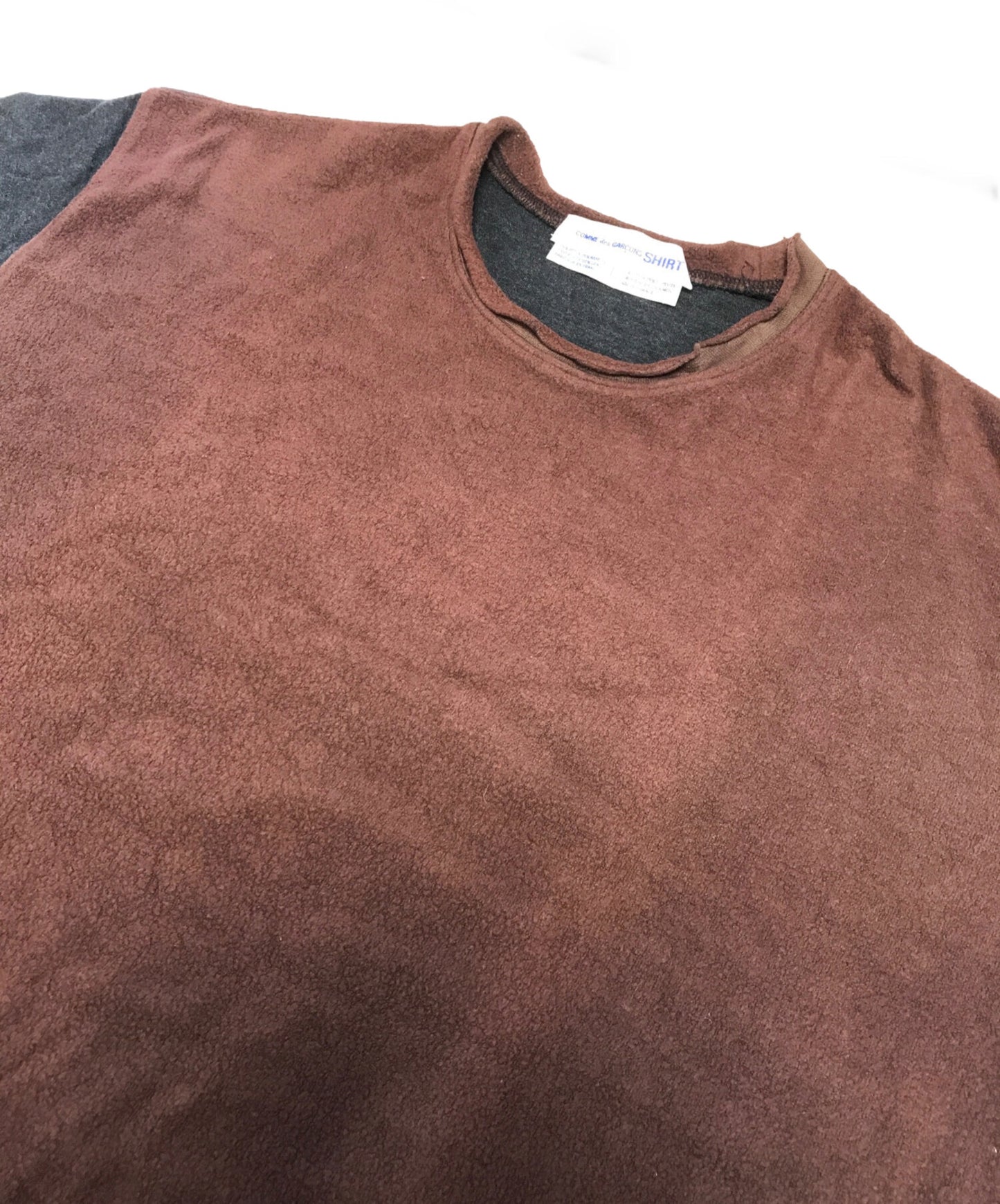 [Pre-owned] COMME des GARCONS SHIRT Roll-neck knit with a different material switch