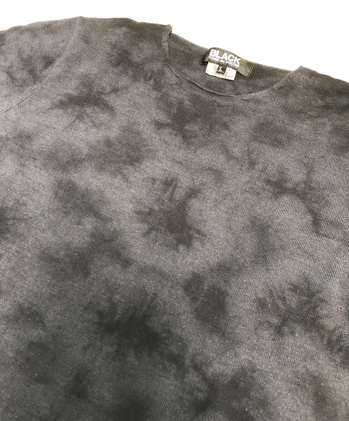 [Pre-owned] BLACK COMME des GARCONS knit with a full pattern 1B-N001