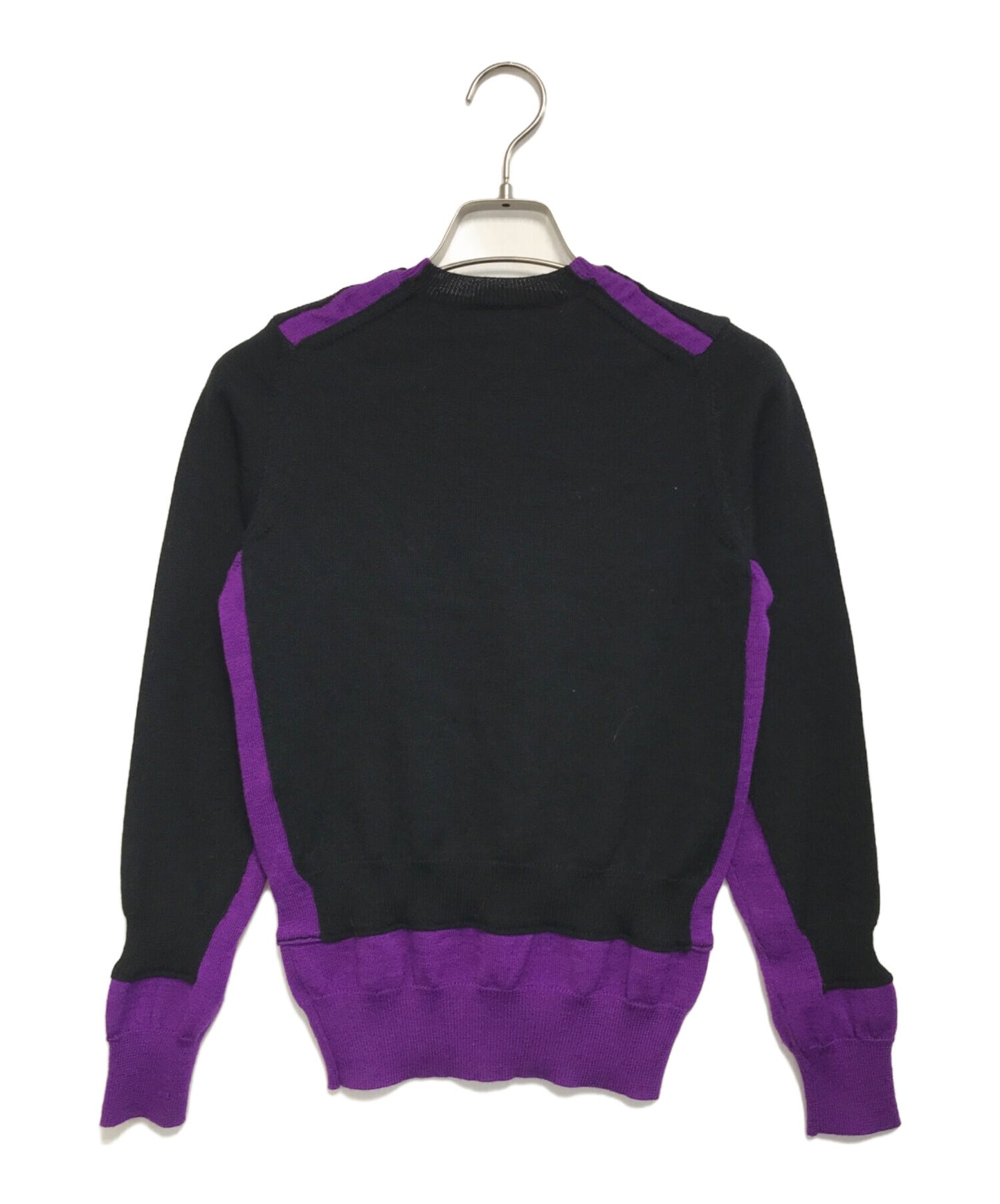 [Pre-owned] COMME des GARCONS bicolor knit GN-040010