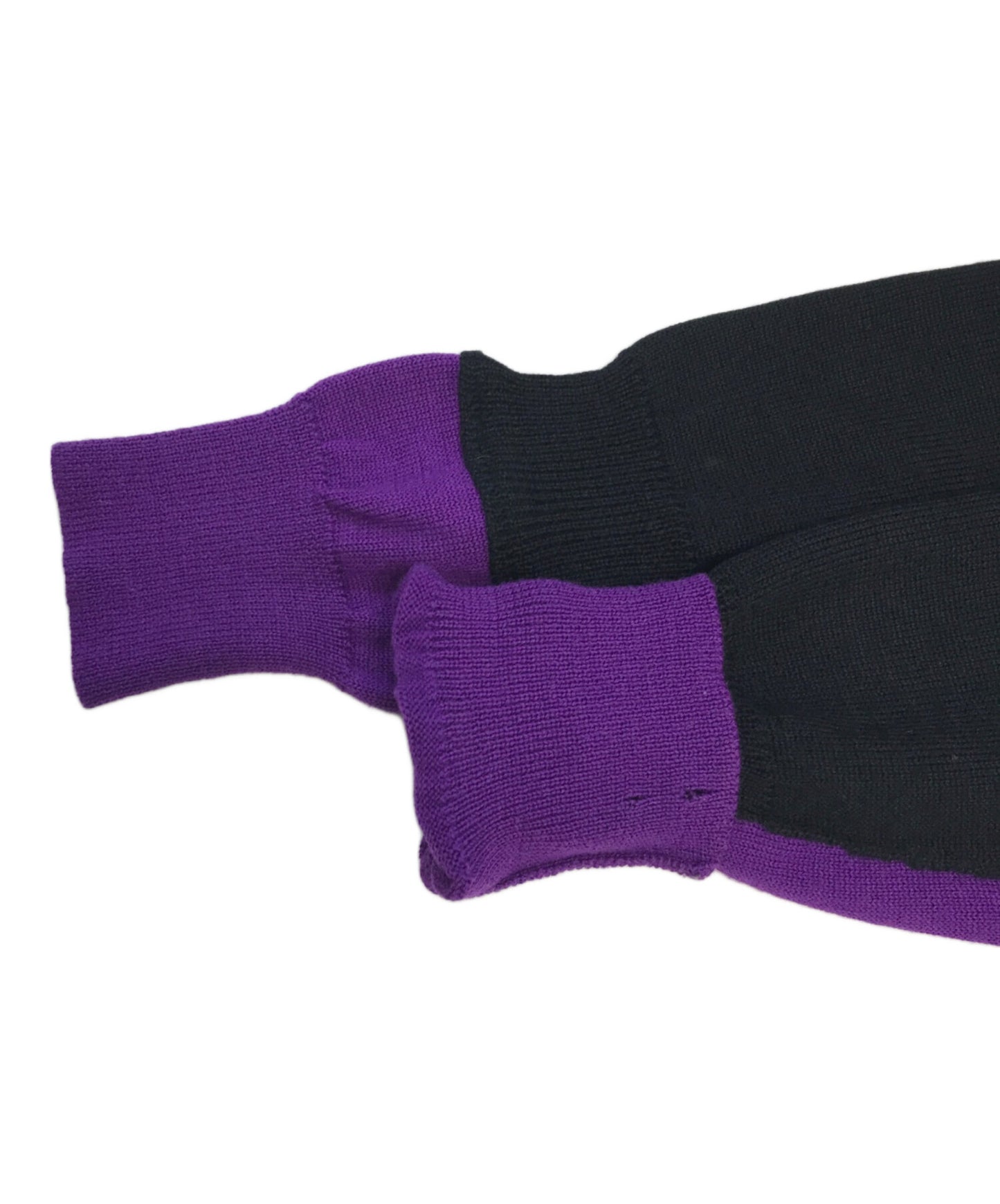 [Pre-owned] COMME des GARCONS bicolor knit GN-040010