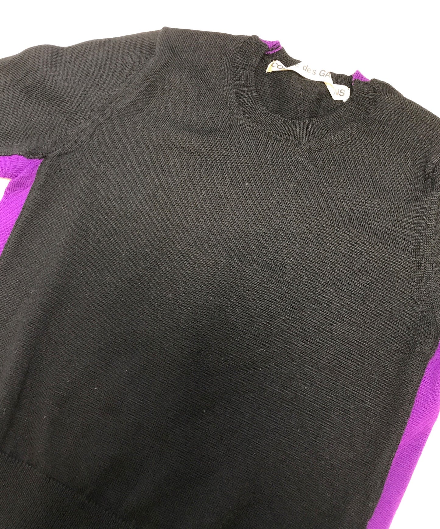 [Pre-owned] COMME des GARCONS bicolor knit GN-040010
