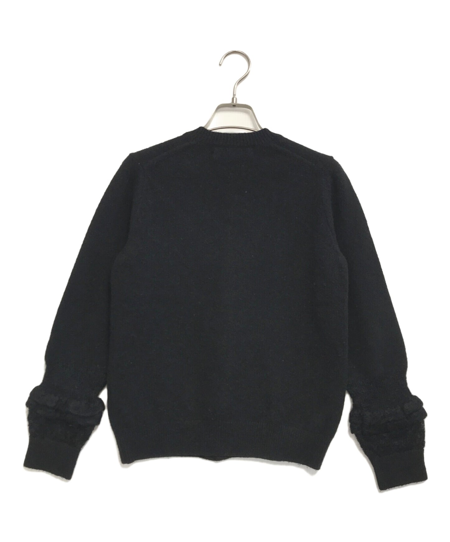 [Pre-owned] tricot COMME des GARCONS Ruffled Sleeve Knit Cardigan TF-N010