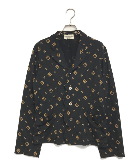 [Pre-owned] ROBE DE CHAMBRE COMME DES GARCONS All-over patterned deformation jacket RJ-040160