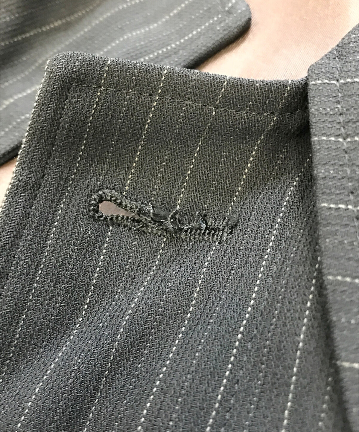 [Pre-owned] Jean Paul GAULTIER CLASSIQUE Striped super long coat 445908