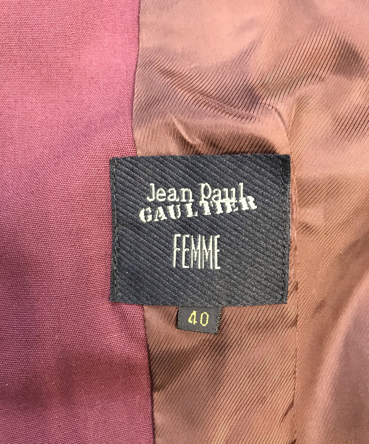 [Pre-owned] Jean Paul Gaultier FEMME 3B Tailored Jacket