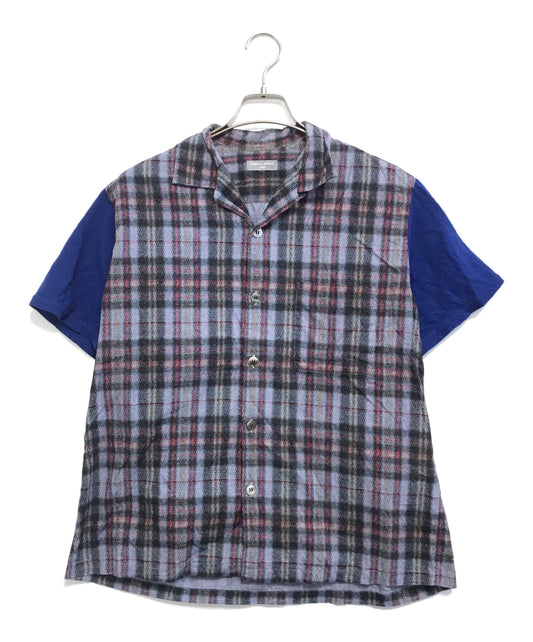 [Pre-owned] COMME des GARCONS HOMME S/S shirt with different material changeover HF-B008