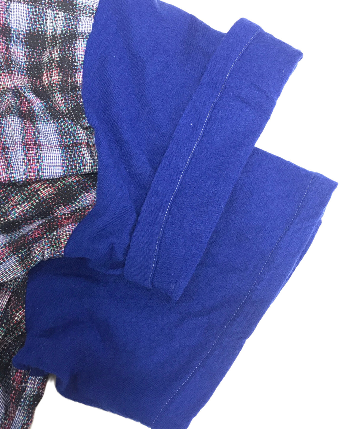 [Pre-owned] COMME des GARCONS HOMME S/S shirt with different material changeover HF-B008
