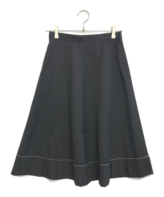 [Pre-owned] ROBE DE CHAMBRE COMME DES GARCONS hem-folded wool skirt RS 10043M