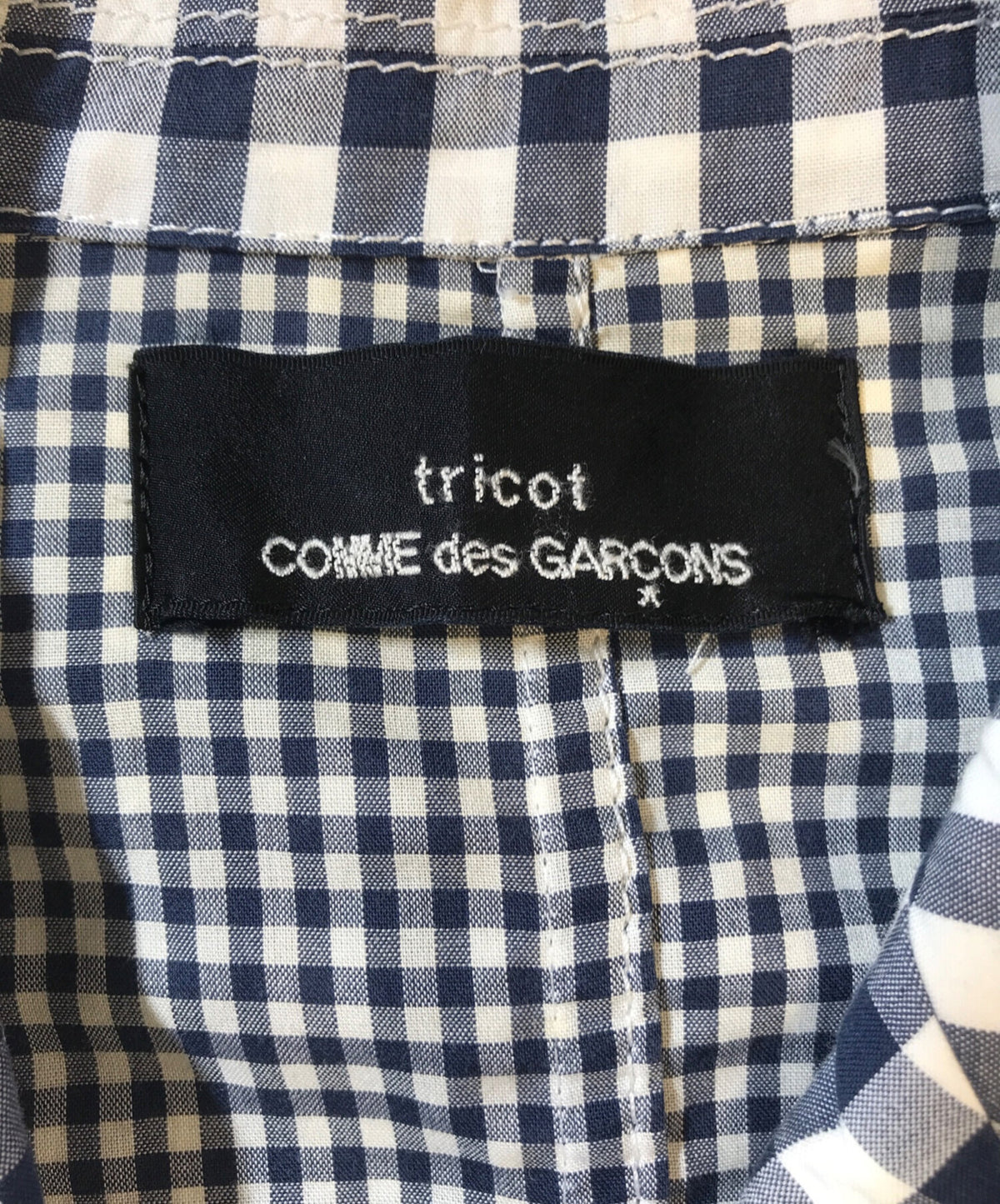 [Pre-owned] tricot COMME des GARCONS Check Tailored Jacket TE-J017