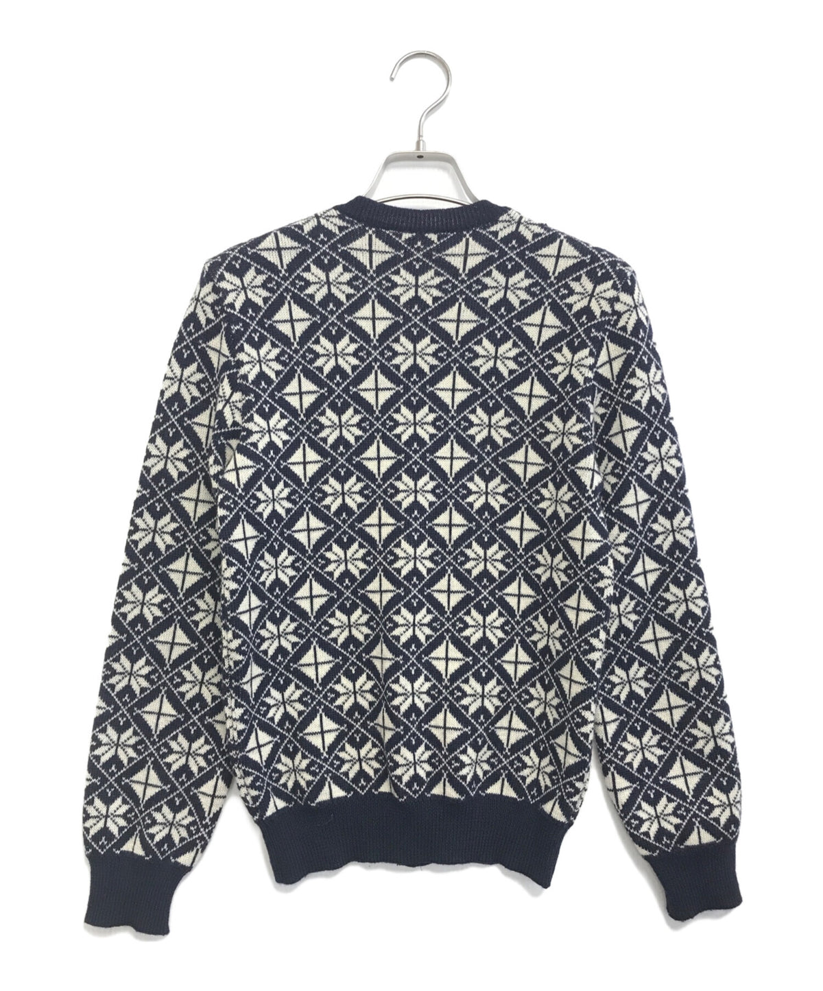 [Pre-owned] COMME des GARCONS 80's Snow Pattern Knit Cardigan