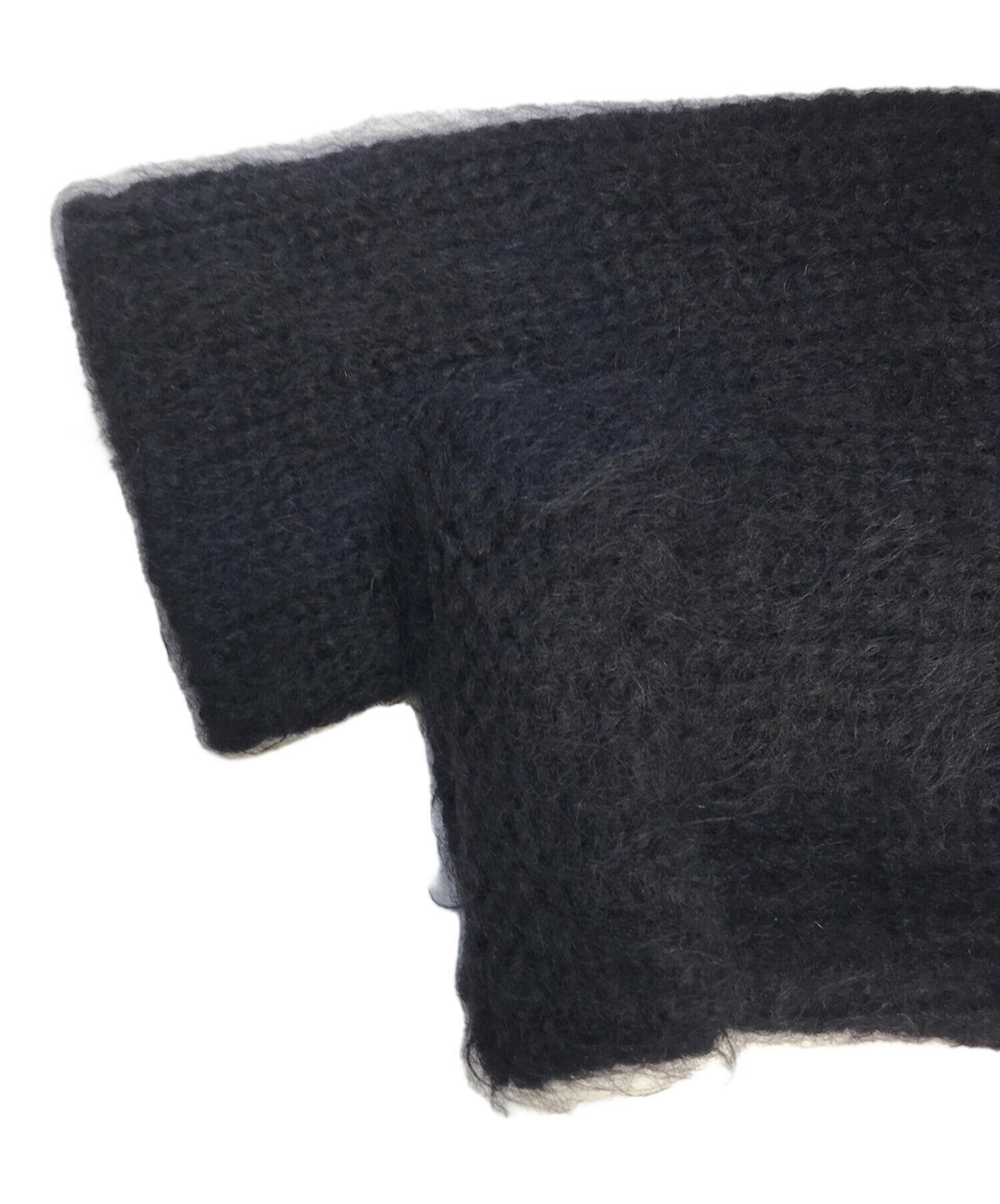 [Pre-owned] COMME des GARCONS SHIRT printed mohair knit W10305