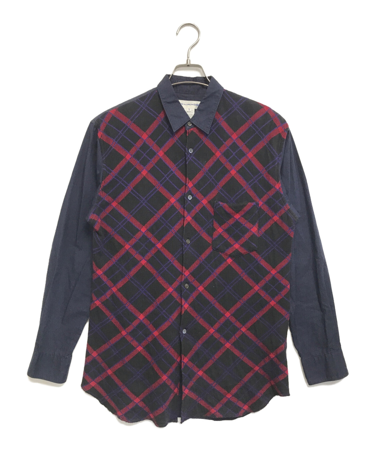 [Pre-owned] COMME des GARCONS SHIRT Knit Checked Shirt W13035