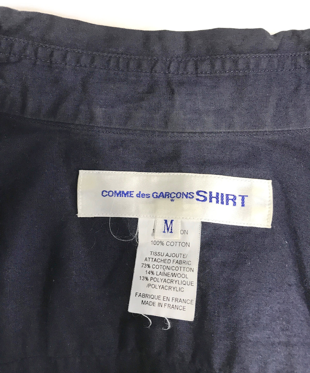 [Pre-owned] COMME des GARCONS SHIRT Knit Checked Shirt W13035