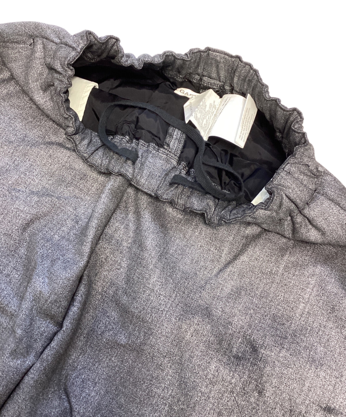 [Pre-owned] COMME des GARCONS sarouel lamé pants GF-P046