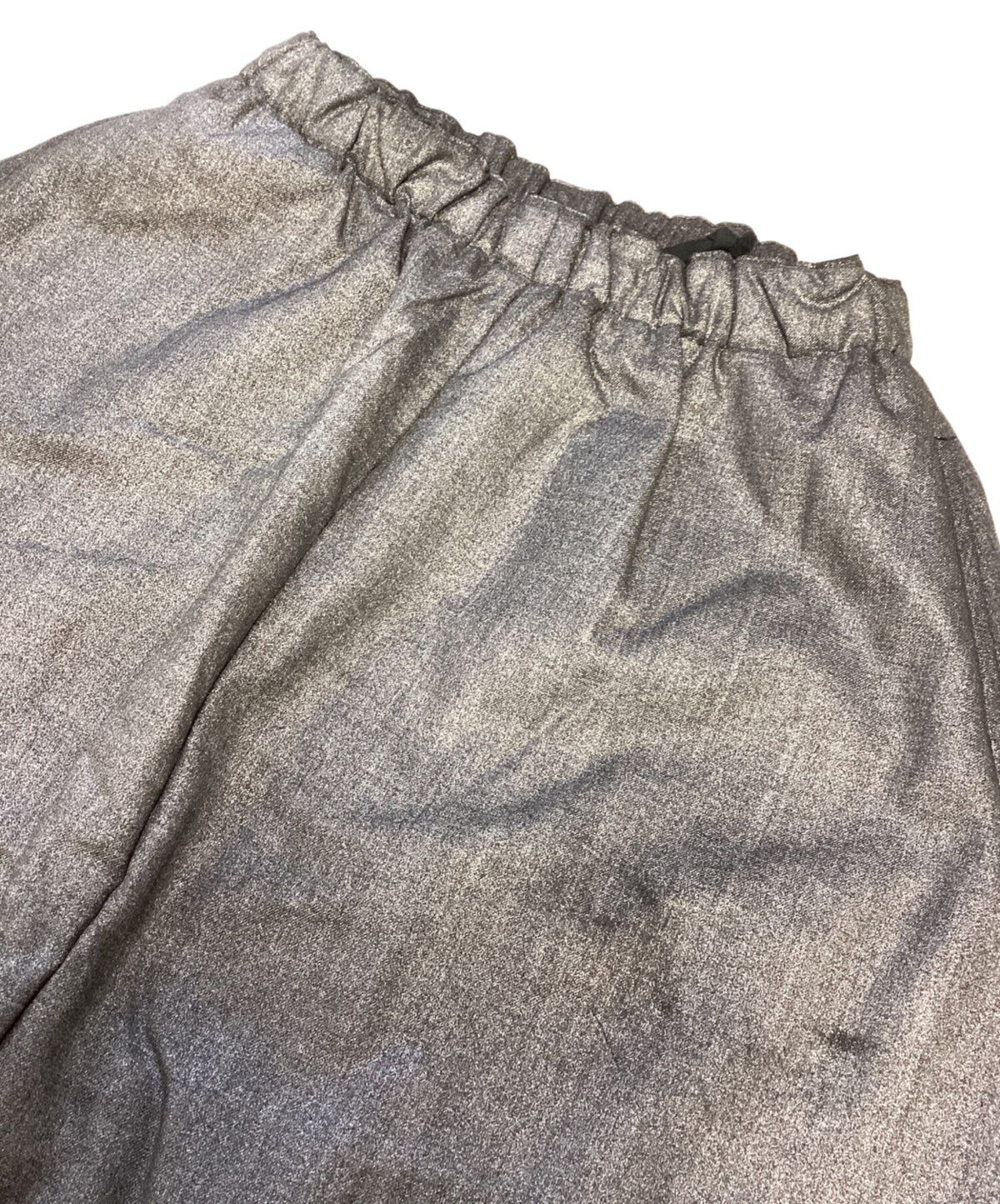 [Pre-owned] COMME des GARCONS sarouel lamé pants GF-P046