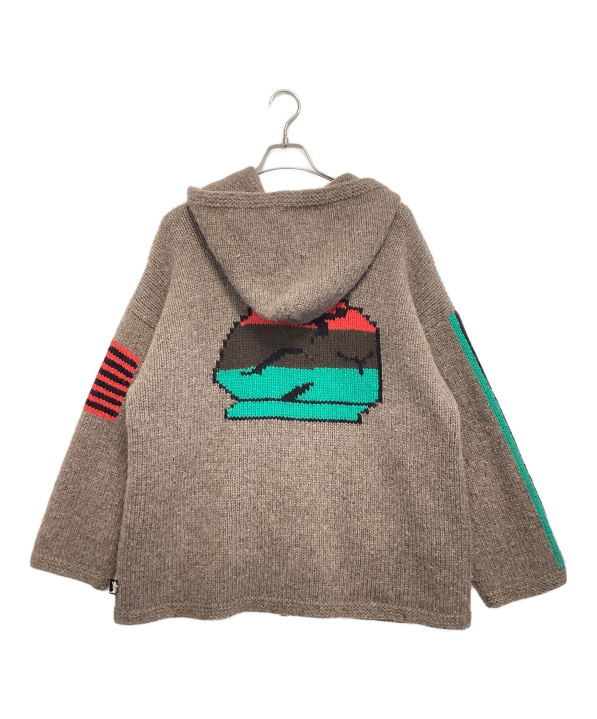 [Pre-owned] stussy CARDIGAN KNIT SWEATER 317009