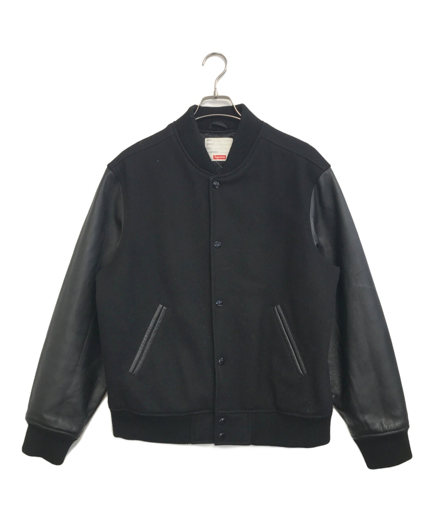[Pre-owned] SUPREME Motion Logo Varsity Jacket