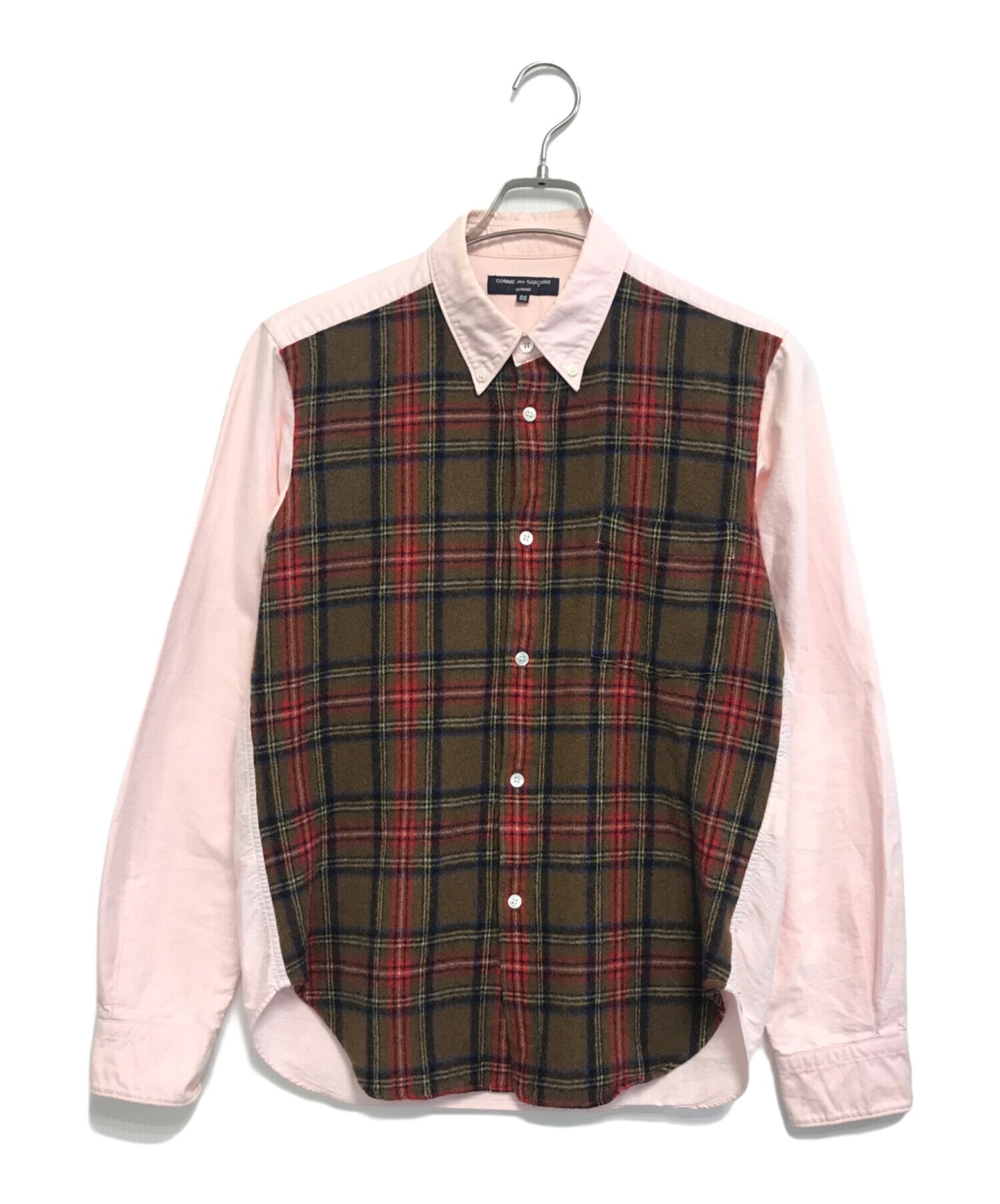 [Pre-owned] COMME des GARCONS HOMME shrunken ruffled shirt HT-B094