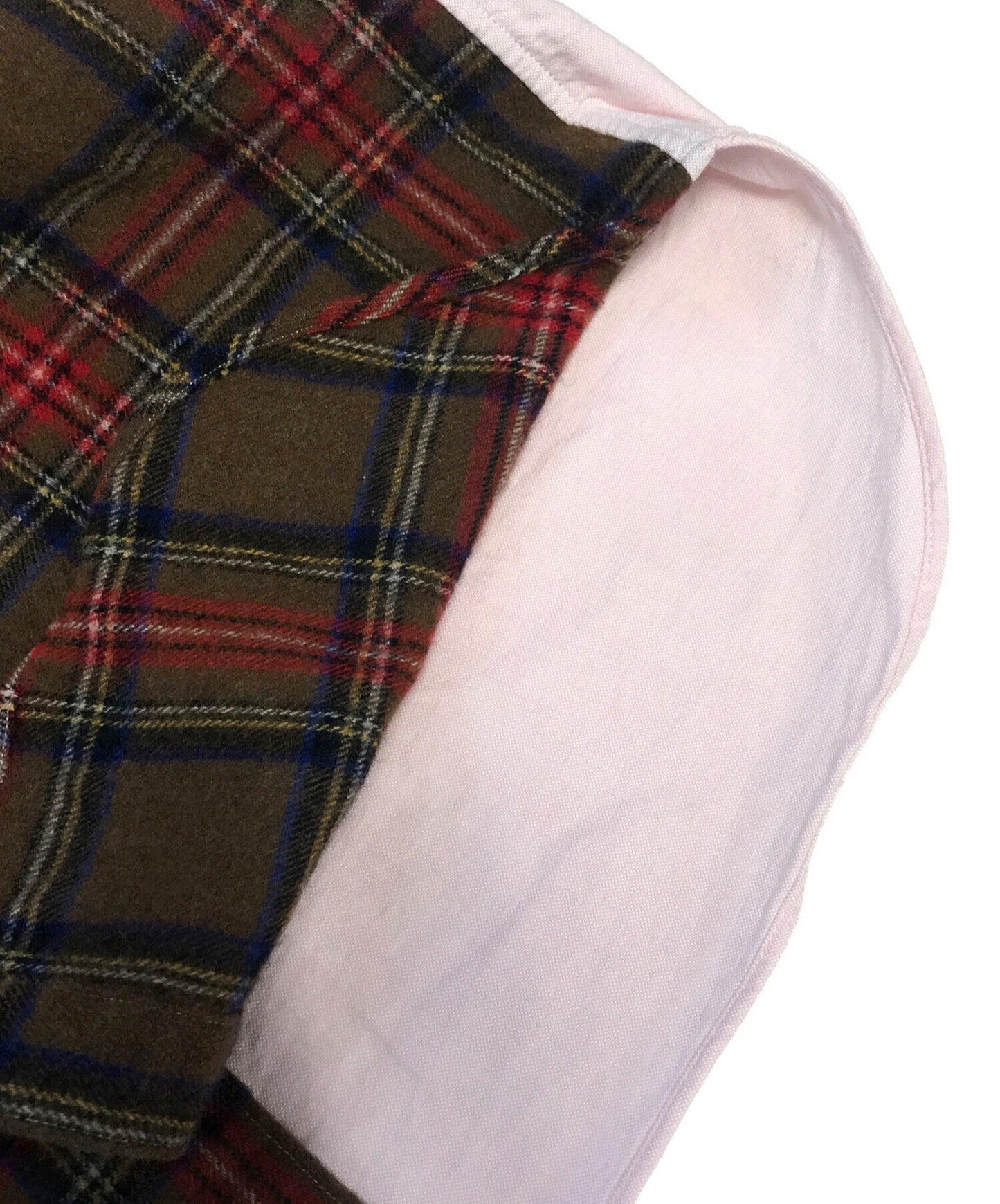 [Pre-owned] COMME des GARCONS HOMME shrunken ruffled shirt HT-B094